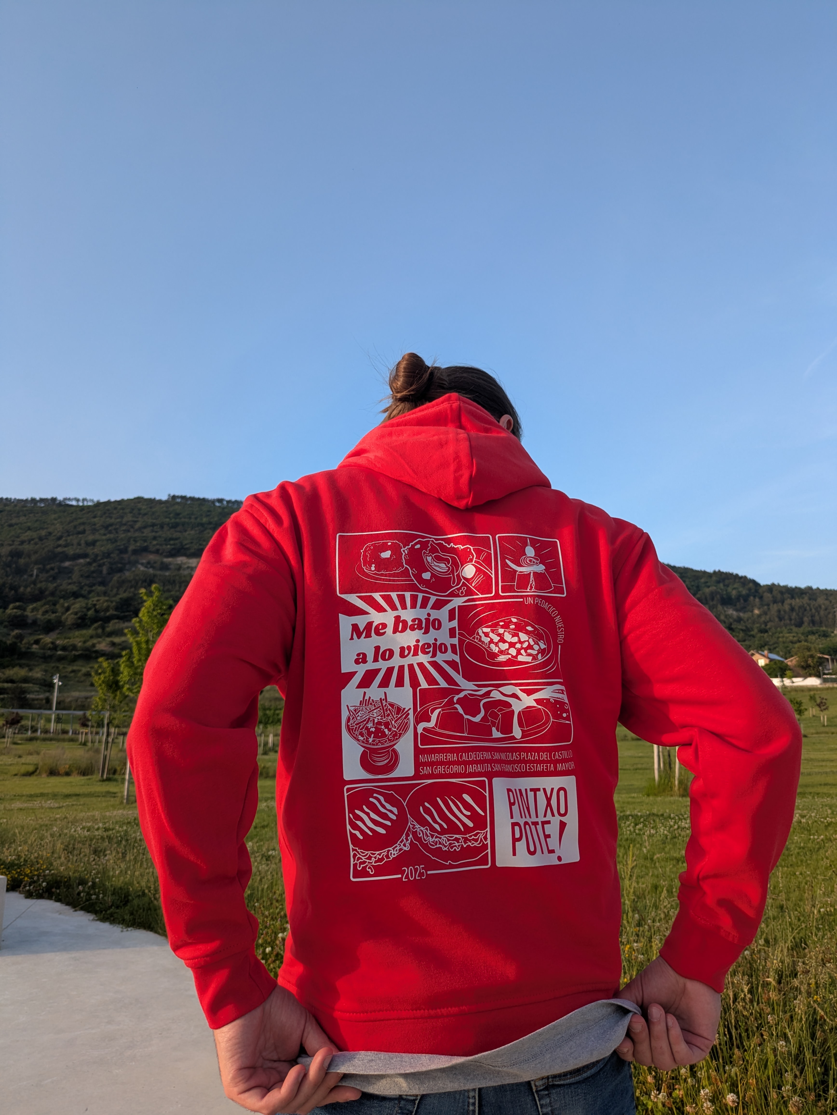 Sudadera Comic roja