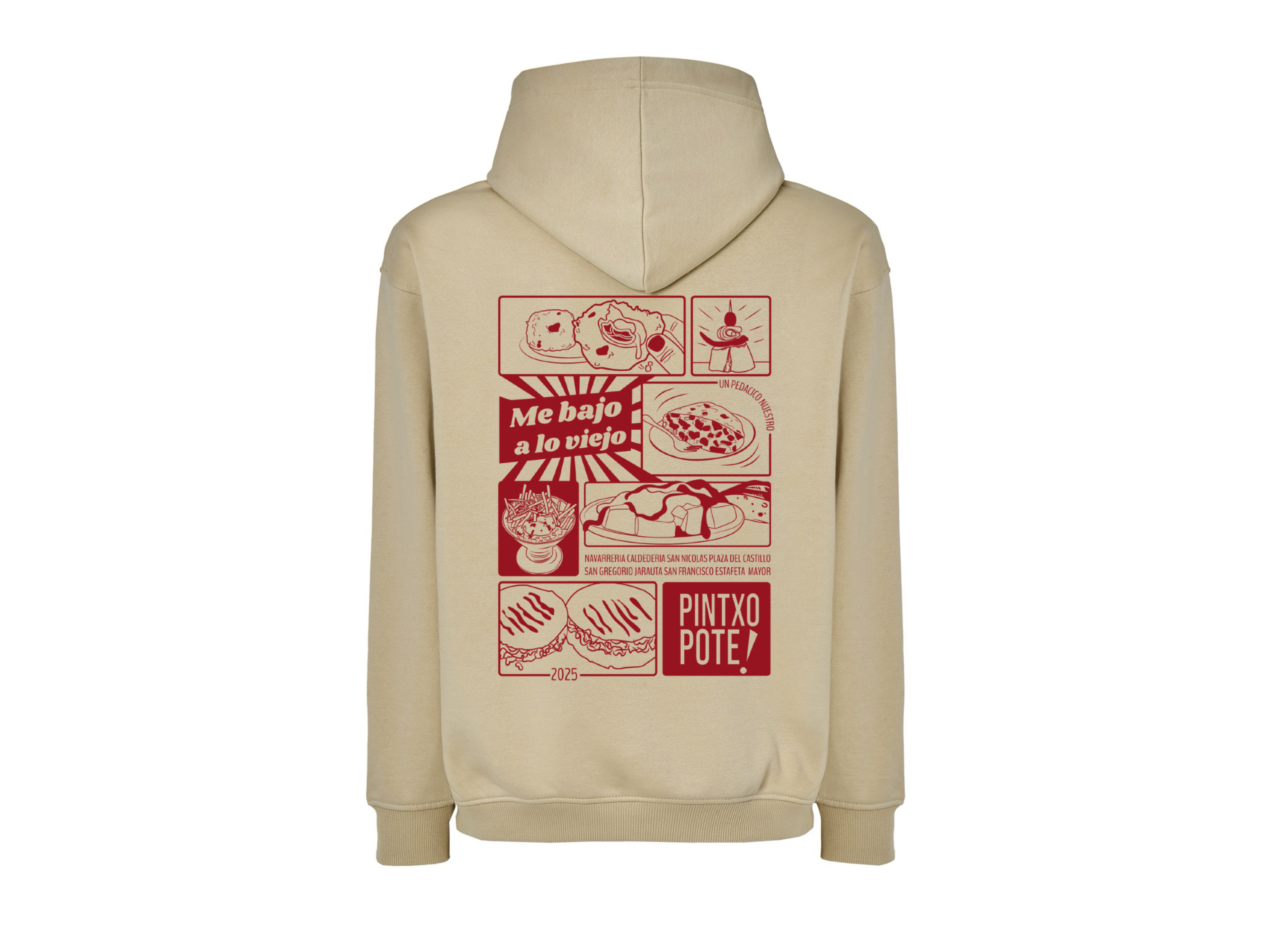 Sudadera comic camel